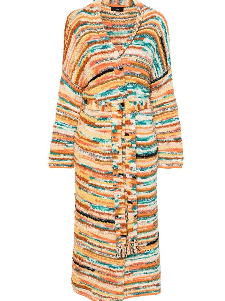 patterned-intarsia coat Alanui Women Maduray 0821